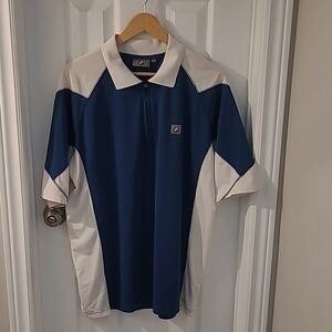 BMW Blue and White Polo Shirt